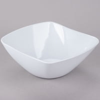 Imahe - Bowl Ondeado Melamina 18 Cm. Blanco