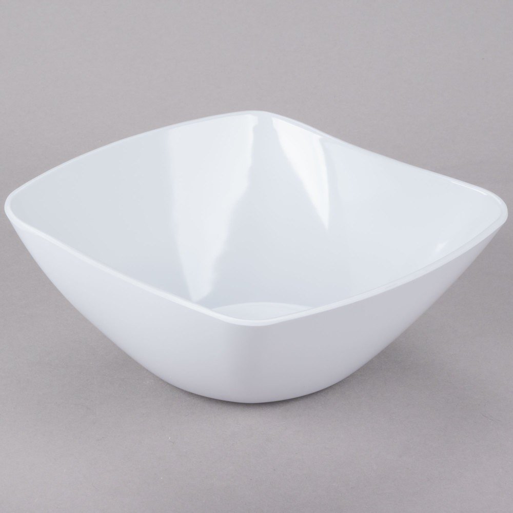 Imahe - Bowl Ondeado Melamina 18 Cm. Blanco