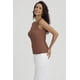 thumbnail image 5 of Polera Mujer Con Bote Textura Camel, 5 of 7