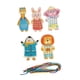 thumbnail image 5 of Tarjetas De Encaje Para Niños En Edad Preescolar Y Niños Juguetes De Habilidades Motoras Tarjetas De Costura De Madera Estilo A, 5 of 5
