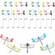 thumbnail image 1 of 40 clips libélula repelente insectos artificial 3D clip sombrero decoración jardín, 1 of 7