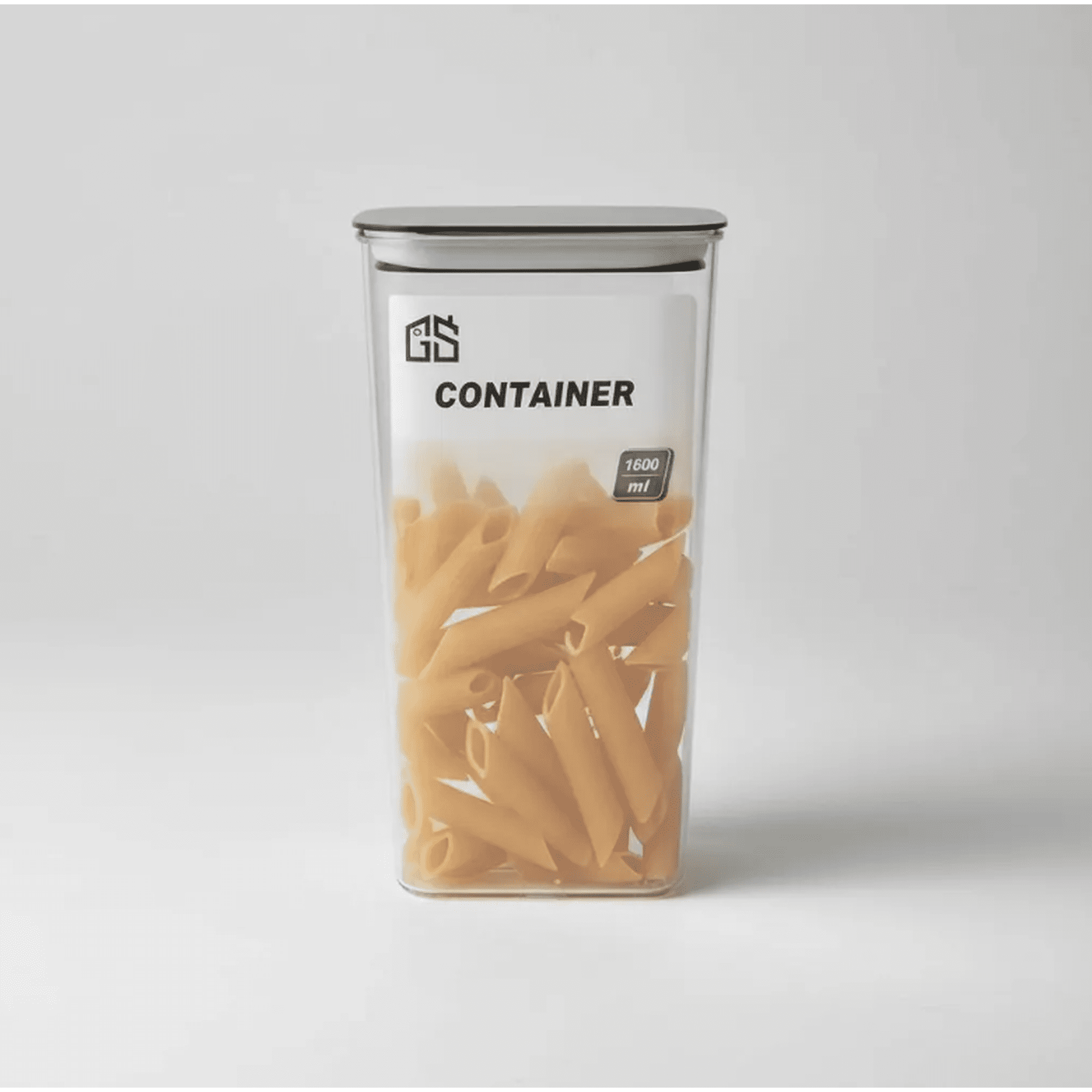 Genérico - Frasco Contenedor Hermético Alimentos 1600ml Cocina Despensa