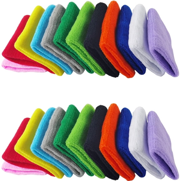 Pulseras deportivas NSBELL de algodón para hombre y mujer