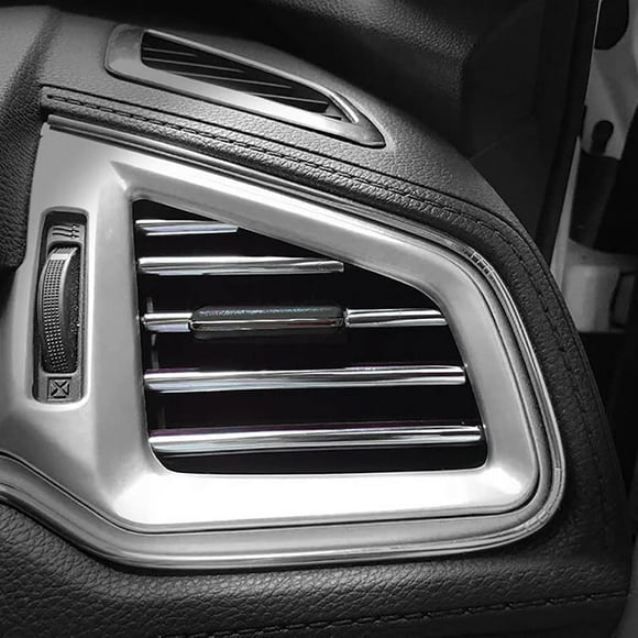 Moldura interior universal para rejilla de aire acondicionado plata