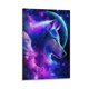 thumbnail image 1 of Lobo Galáctico Cuadro decorativo colgante - Arte de pared - Póster enmarcado - Decoración de pared - Regalos para familia, amigos y aficionados 20*30 cm, 1 of 6