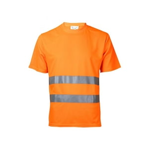 Jayson - Polera Alta Visibilidad Mc Cuello Polo Naranja 3Xl