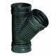 thumbnail image 1 of Conexión en Y ADS 10 cm 4 pulgadas de Polietileno con Acople Rápido, 1 of 1