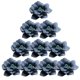 thumbnail image 1 of 10 Cabezas De Flores De Camelia Para Accesorios Para El Cabello DIY 4,5 Cm Azul Oscuro, 1 of 3