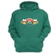 thumbnail image 1 of Polerón Canguro Central Perk Verde Aguamarina Talla M Unisex, 1 of 1