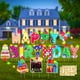 thumbnail image 1 of 18 letreros de feliz cumpleaños para jardín con estacas, 2 luces LED de 5 m y 20 pegatinas personalizadas de edad, letreros de letras de cumpleaños de gran tamaño de 15 pulgadas para jardín, césped, d, 1 of 7