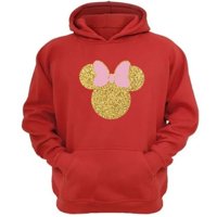 Genérico - Polerón Canguro Ratoncita M. Rojo Talla Xs Unisex