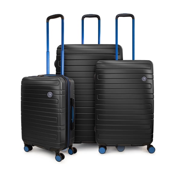 Set 3 Maletas S 10kg+M 20kg+L 23kg Milan negro Penguin