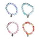 thumbnail image 1 of Pulsera De Cuentas Redondas Con Colores Suaves Con Pequeno Colgante Corazon Para Princesas, 1 of 2