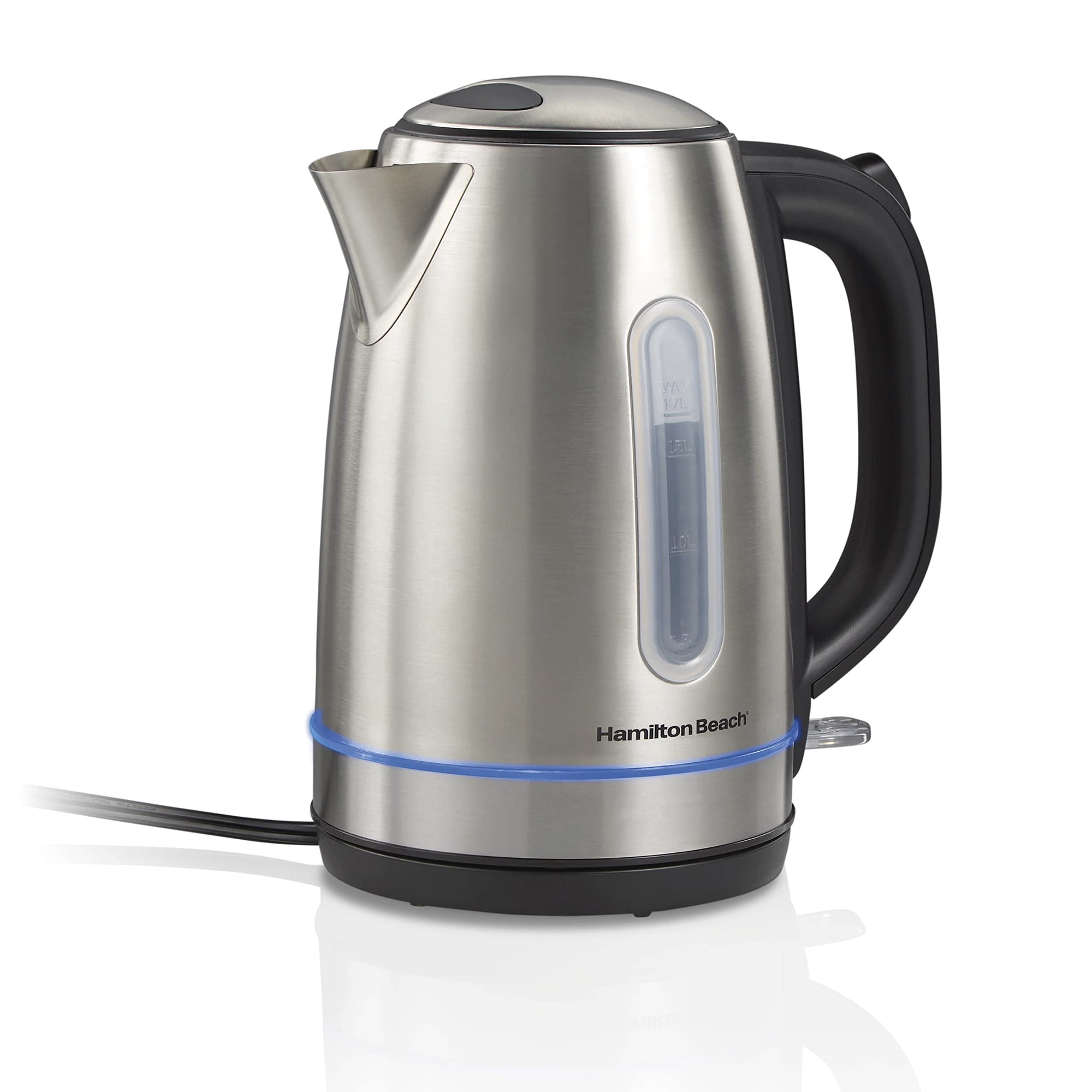 Tetera Eléctrica Hamilton Beach 1.7l 1500w De Acero Inoxidable