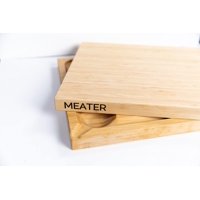 Tabla De Cortar Meater De Bambú 50X38 Cm Con Bandeja Para Jugos Doble Cara