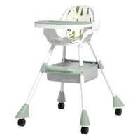 Genérico - Silla Comer Bebé Altura Ajustable Respaldo Desmontable Rondon