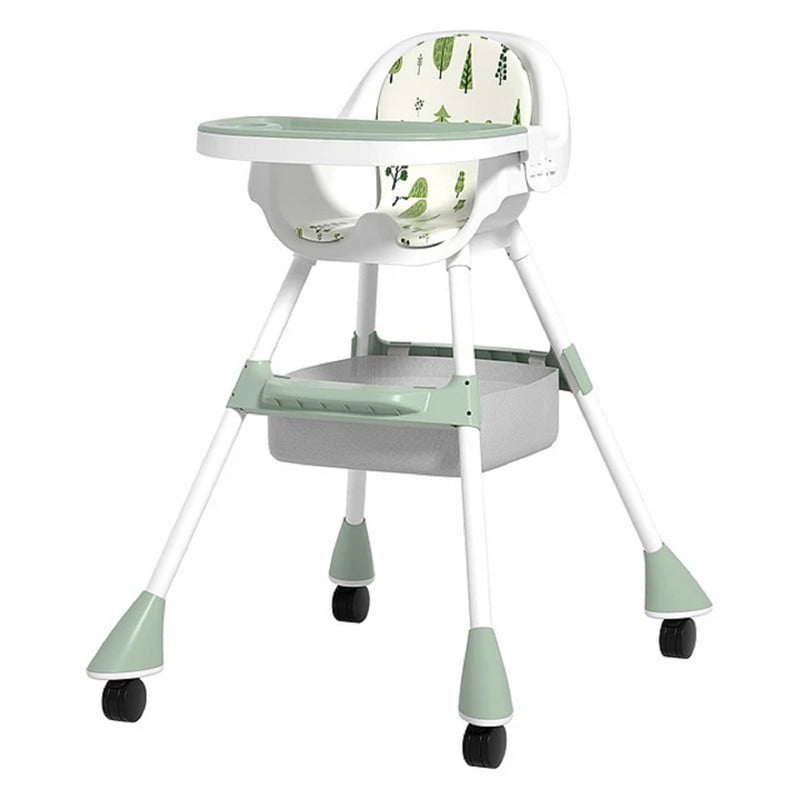 Genérico - Silla Comer Bebé Altura Ajustable Respaldo Desmontable Rondon