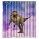 thumbnail image 1 of Cortina de ducha con diseño de dinosaurio y galaxia, ideal como cortina de baño con ganchos, tamaño 66 x 72 pulgadas., 1 of 3