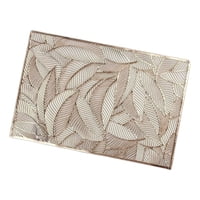 Genérico - Set 5 Manteles Individuales Comedor Diseño Calado Hogar Lau