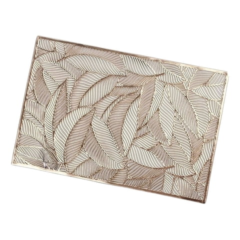 Genérico - Set 5 Manteles Individuales Comedor Diseño Calado Hogar Lau