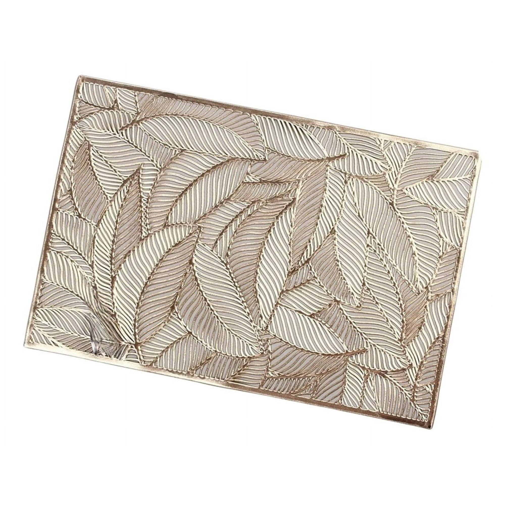 Genérico - Set 5 Manteles Individuales Comedor Diseño Calado Hogar Lau