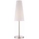 thumbnail image 1 of Lámpara de mesa 360 Lighting 66 cm níquel blanco con pantalla, 1 of 6