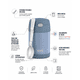 thumbnail image 2 of TERMO COMIDA 470ML FUN ACERO INOXIDABLE AZUL, 2 of 5