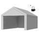 thumbnail image 1 of Cubierta de repuesto para carport VEVOR 12x20 pies gris, 1 of 9
