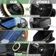 thumbnail image 2 of Ventilador de camping XDTIME de 3 velocidades con lámpara LED solar y USB, 2 of 8