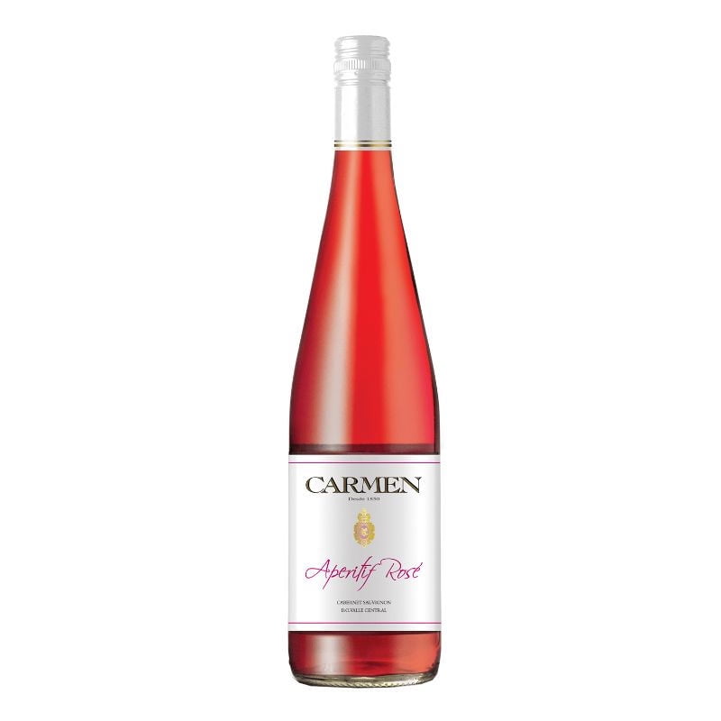 Vino Rosé Aperitif Cabernet Sauvignon Botella 750 cc Carmen