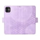 thumbnail image 3 of Carcasa FOXDOCK iPhone 12 de cuero PU, diseño acolchado clásico, protección contra caídas y rayones, 3 of 5