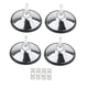 thumbnail image 5 of 4x niveladores de patas de mesa de billar, estabilidad mejorada, Protector de muebles resistente, Hardware duradero para mesa de pingpong , plata, 5 of 5