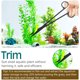 thumbnail image 4 of Kit de herramientas para acuario, 5 en 1, de acero inoxidable, con raspador largo para pecera, pinzas, tijeras, espátula y herramientas de limpieza para paisajismo. Kit de inicio para peces., 4 of 8