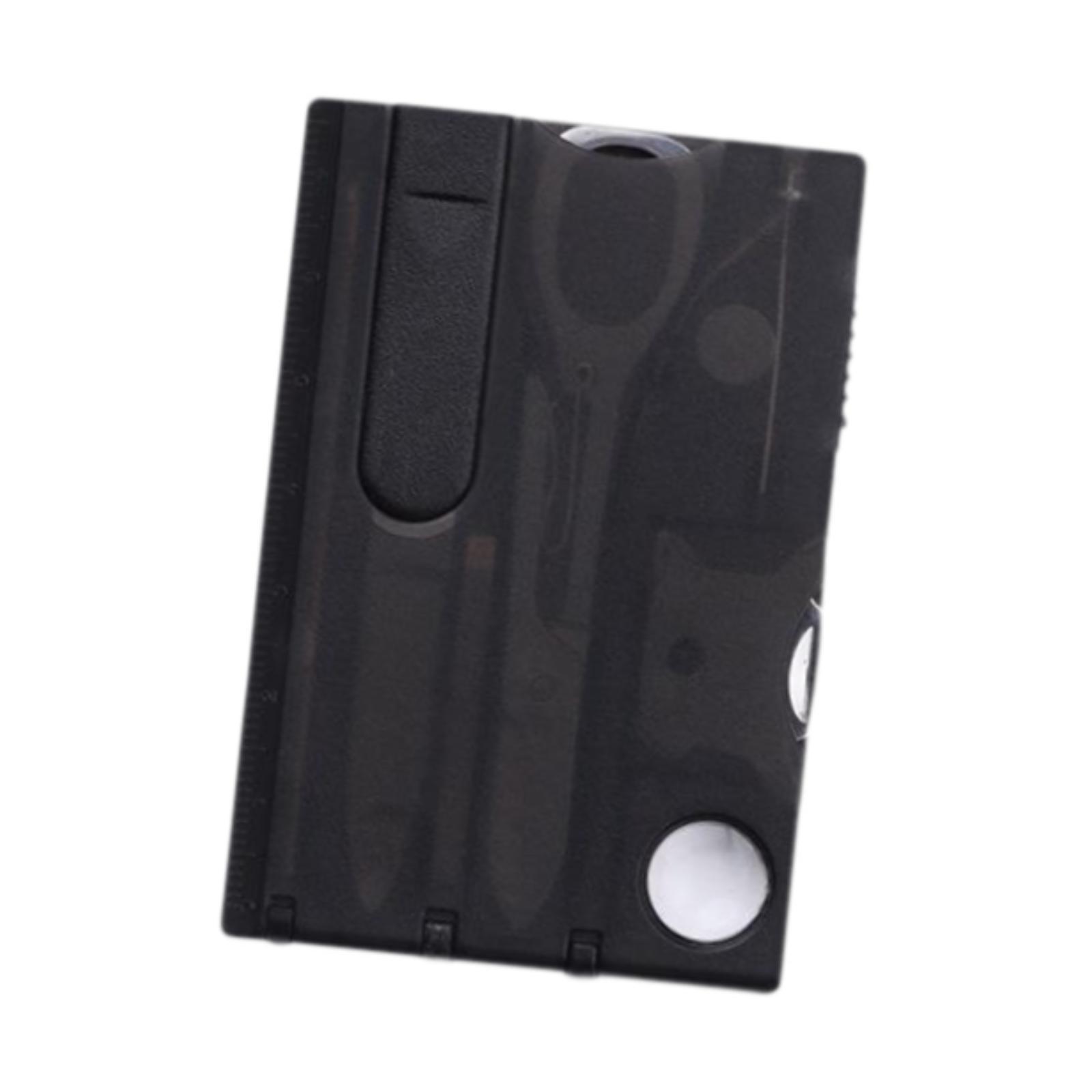 Ioensy - Gadgets De Tarjetas Multifuncionales Para Regalos De Cumpleaños, Viajes, Ciclismo, Color Negro