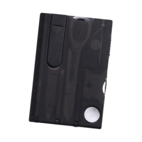 Gadgets De Tarjetas Multifuncionales Para Regalos De Cumpleaños, Viajes, Ciclismo, Color Negro
