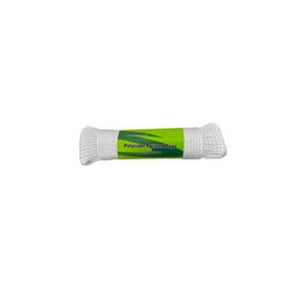 Praktus - Cuerda De Polyester Blanco Trenzado 20Mts 4Mm