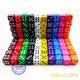 thumbnail image 2 of Game Dice Bescon, multicolor, 16 mm, 100 unidades con bolsa de terciopelo negro, 2 of 4