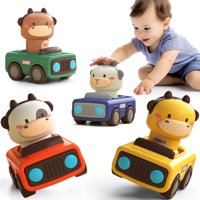 Iplay, Ilearn - Toy Car Iplay Ilearn Press And Go Para Niños De 1 A 3 Años