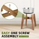 thumbnail image 5 of Soporte Elevado para Tazones de Perro RAINBLELAND 23 cm Madera de Acacia, 5 of 7