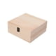 thumbnail image 3 of Caja De Almacenamiento De Madera Decoraciones Portátiles Para El Hogar Caja De Regalo Sin Terminar Caja De Baratijas De Madera 23x23x10cm, 3 of 5