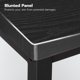 thumbnail image 5 of Taburetes de bar HOOBRO BB02MD01, juego de 2 sillines de 60 cm, color negro, 5 of 7