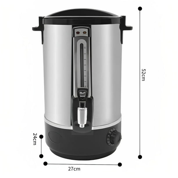 Agua Caliente Hervidor Electrico 20 Litros Acero Inoxidable