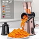 thumbnail image 4 of Rallador de queso rotativo Zulay Kitchen de 5 cuchillas, 4 of 9