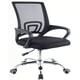 thumbnail image 2 of Silla De Escritorio Con Base Cromada Color Negro, 2 of 4