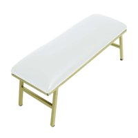 Magideal - Reposabrazos Para Mesa De Uñas, Cojín Resistente Y Duradero, Soporte Para Uñas, Almohada Suave Para Reposapiés De Uñas Para Técnicos De Uñas, Arte De Blanco