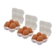 thumbnail image 3 of Bandeja De Huevos En Miniatura De Mu?ecas 1:12 Landscape Decle Decor Caja De Almacenamiento De Huevos Blanco, 3 of 5