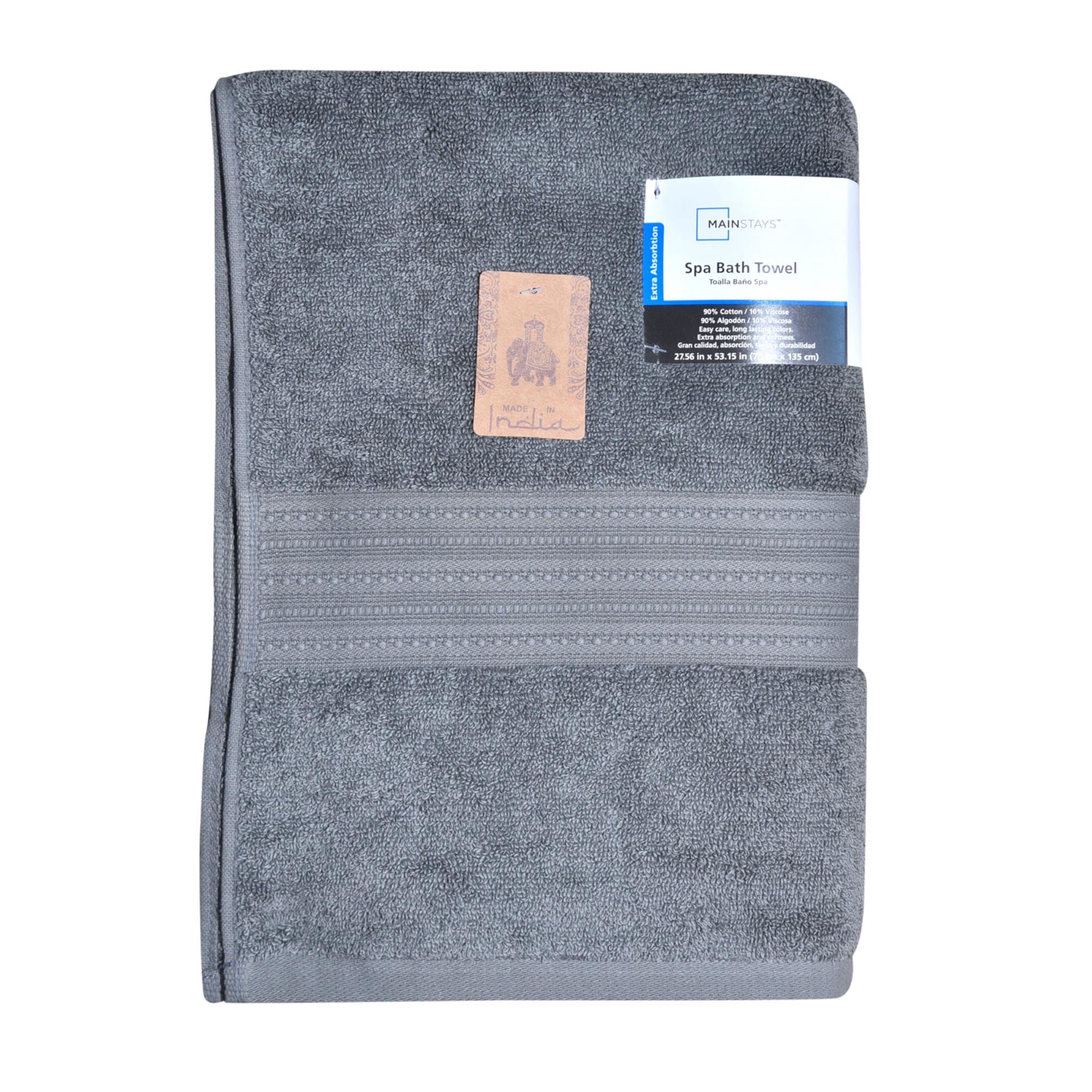 Mainstays - Toalla De Baño 70X135Cm 90% Algodón / 10% Viscosa