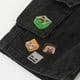 thumbnail image 3 of Short Niño Negro Denim Print Personajes Minecraft, 3 of 4