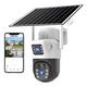 thumbnail image 1 of Cámara de Seguridad Solar T4 V380 con Doble Cámara, 1080p, 1 of 3