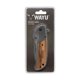 thumbnail image 1 of Cuchillo Navaja 1 Pieza Acero Inoxidable - Madera Negro - Café, 1 of 3